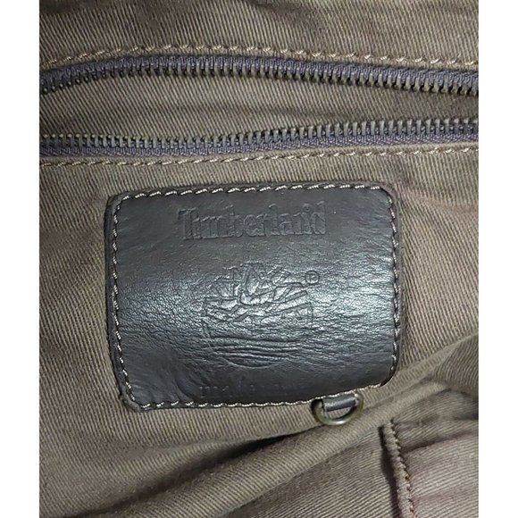 Timberland Bags Timberland Brown Large Leather Tote Bag Purse Zips Close Poshmark